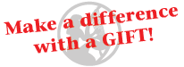 Make a difference with a gift!